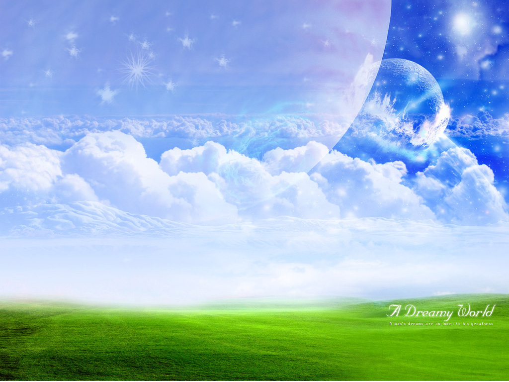 Grass, Sky, clouds, wallpapers for desktop, download