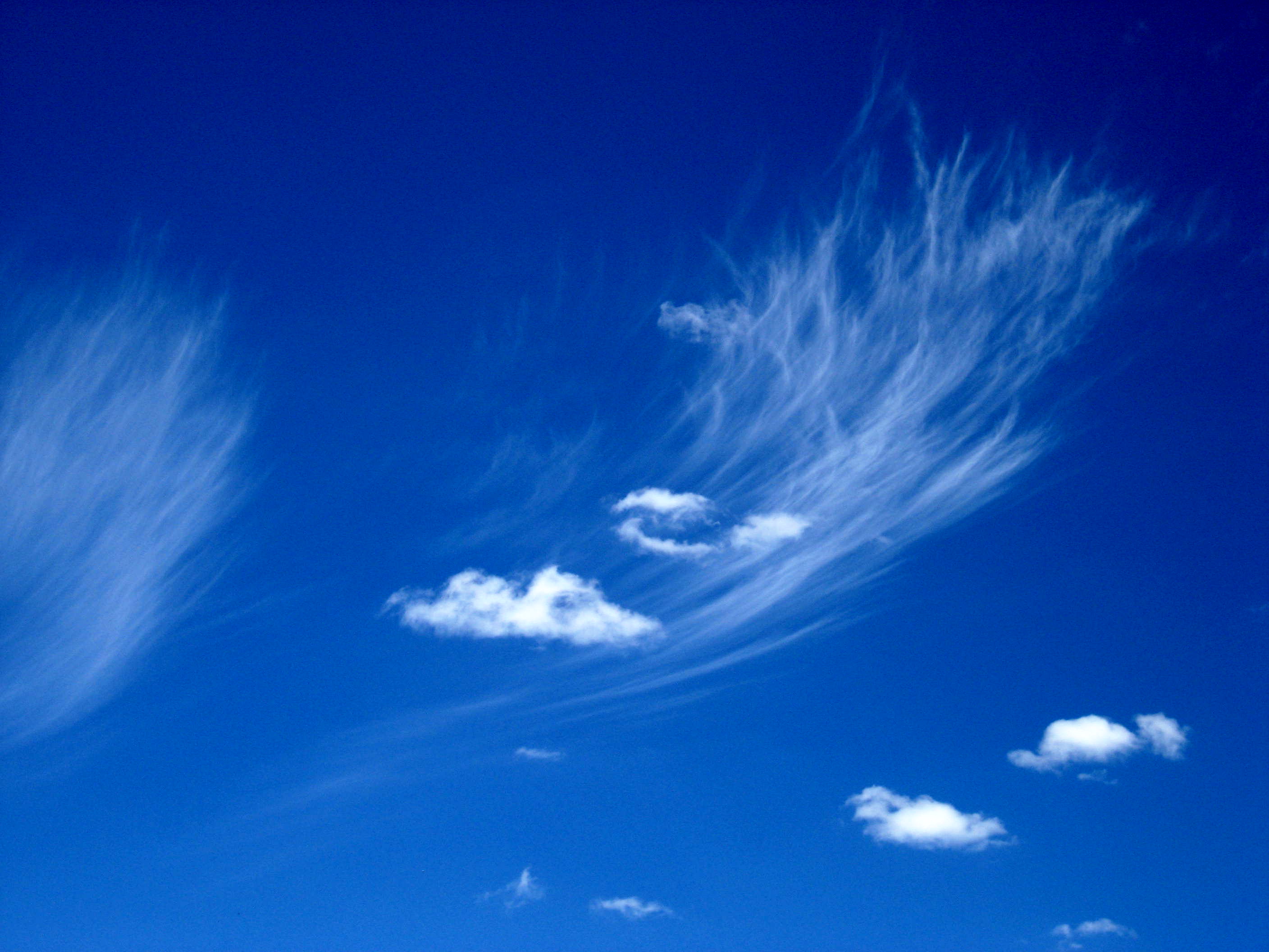 Sky, clouds, download photo, wallpapers for desktop, download, heart blue wallpaper