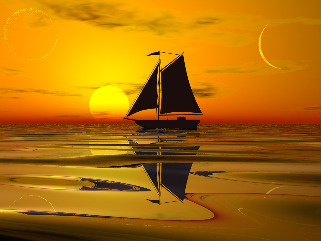 ship, photo, sunset, Sea, download, desktop wallpapers