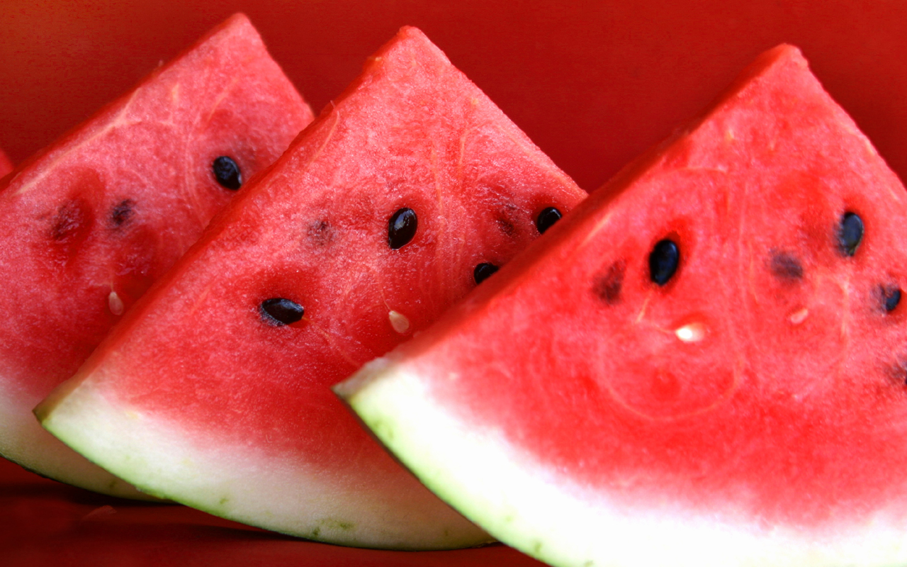 slices watermelon, photo wallpapers, download, glasses, for desktop